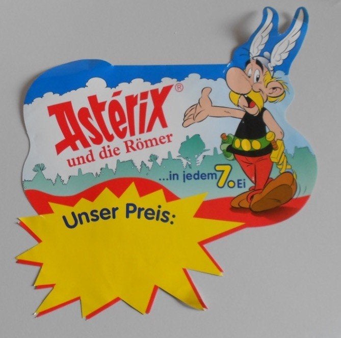 Kindersurprise Ferrero : Pallethangers oa Smurfen / Asterix, Verzamelen, Ophalen of Verzenden, Zo goed als nieuw, Overige typen
