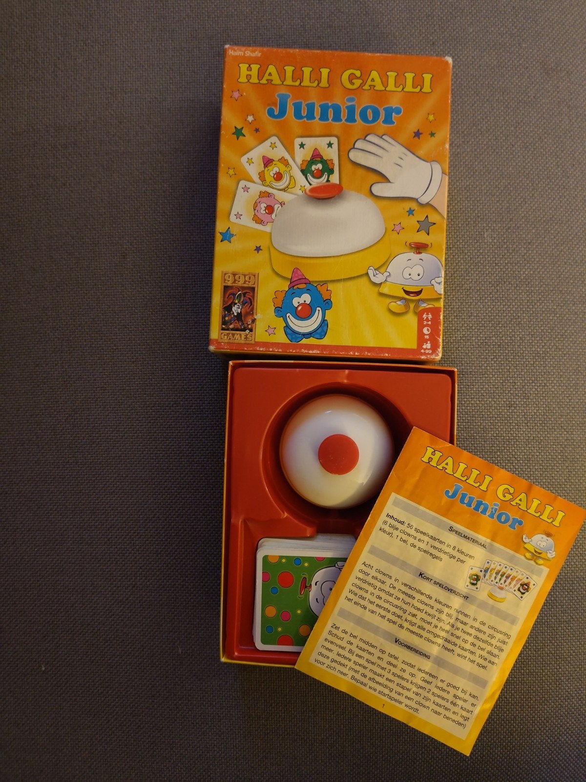 halli Galli junior & kroko loko, Ophalen