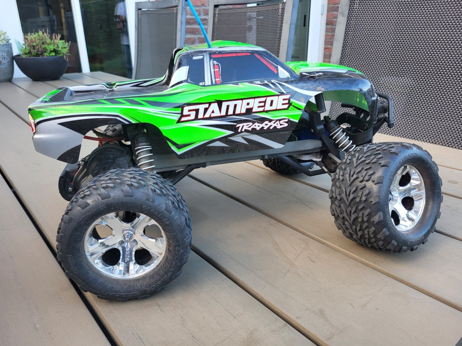 Traxxas Stampede RC Monster Truck - Klaar om te rijden!, Auto offroad, Zo goed als nieuw, RTR (Ready to Run), Overige schalen