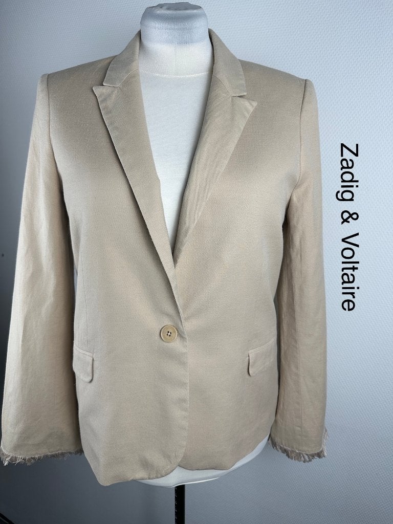 Zadig & Voltaire Blazer  (mt: 42) 12,2/675, Zadig & Voltaire, Maat 42/44 (L), Ophalen of Verzenden, Zadig & Voltaire