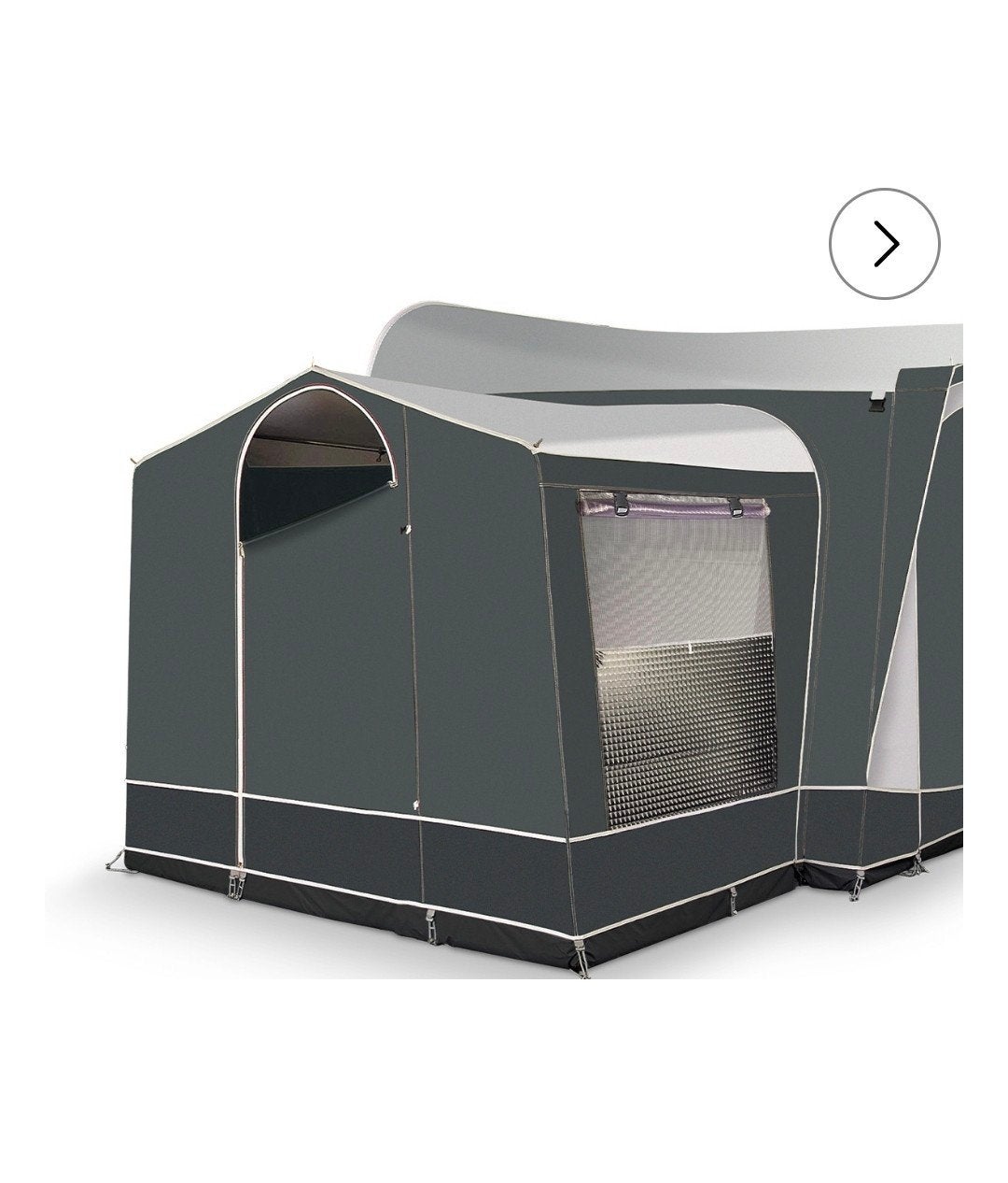 Dorema Zijtent Deluxe XL 300 MT 12 incl. Slaap/Binnentent, Caravans en Kamperen, Voortenten en Luifels, Ophalen of Verzenden