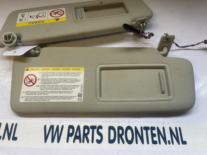 Zonneklep set van een Volkswagen Golf, Gebruikt, -, -, -