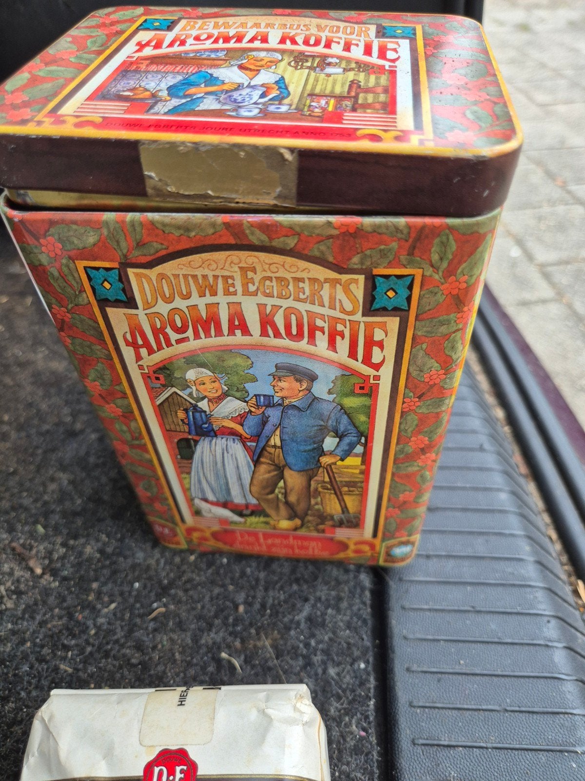 Hele oude pak koffie (zie datum ) d e, Ophalen of Verzenden