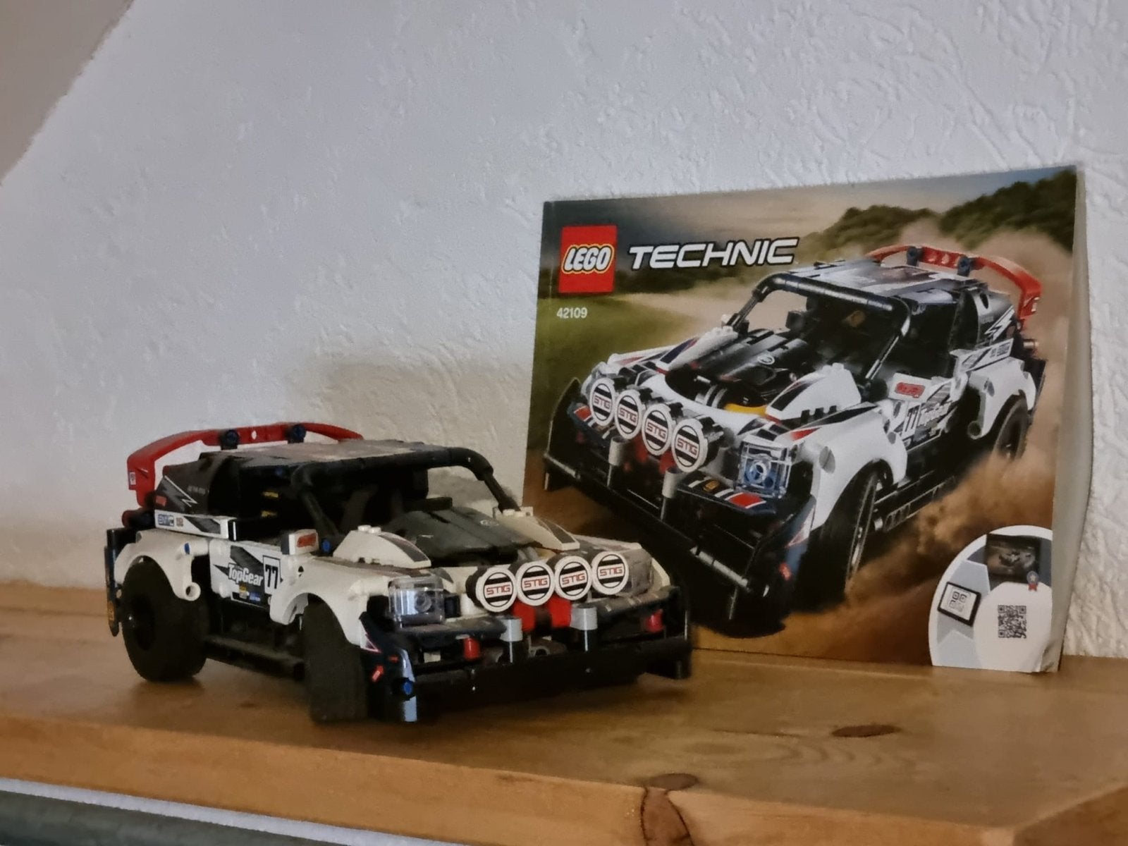 LEGO Technic Top Gear Rally Auto (42109), Ophalen of Verzenden, Gebruikt, Overige merken