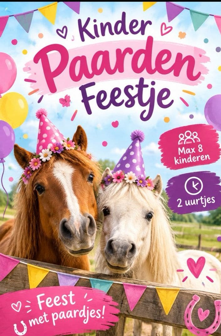 Paarden Kinderfeestje’s, Ophalen