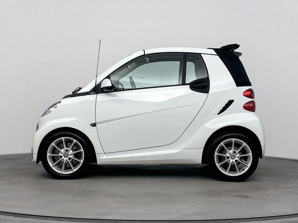 smart fortwo cabrio 1.0 Passion 84PK | Automaat | Stoelverwa, Auto's, Smart, Automaat, Gebruikt, Cabriolet, Wit