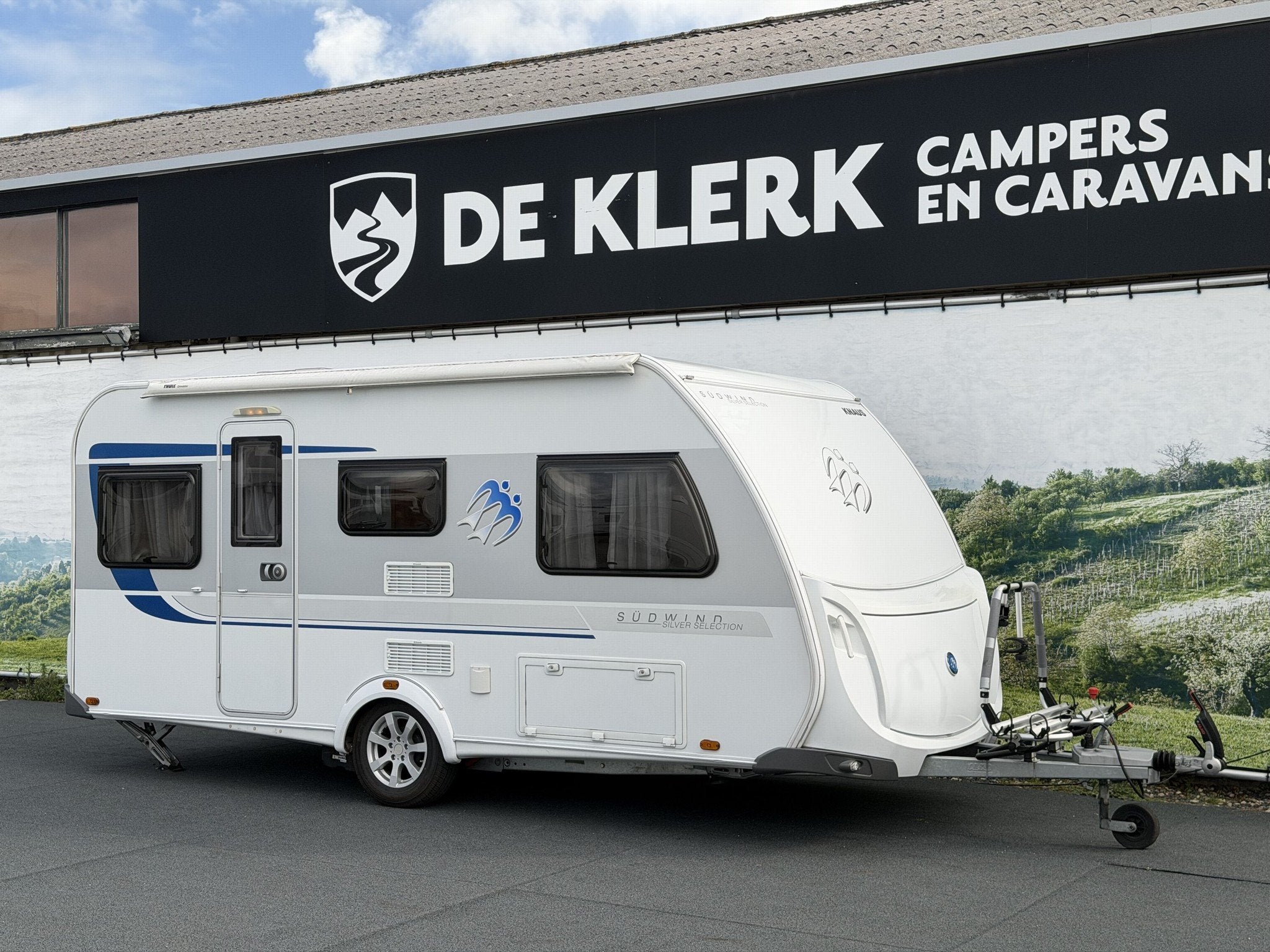 Knaus SUDWIND 460 EU Silverselection (bj 2017), Caravans en Kamperen, Bedrijf, Info@deklerkcaravans.nl, 6 tot 7 meter, Knaus