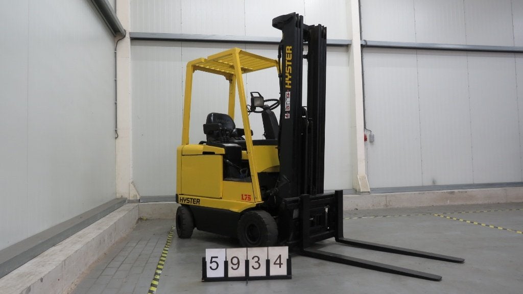 hyster elektro vorkheftruck 1750kg, Zakelijke goederen, Heftruck, Ophalen of Verzenden, 1000 tot 2000 kg, HYSTER