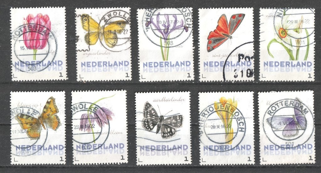 56 B mooie serie Janneke Brinkman 2016, Verzenden, Na 1940, Gestempeld