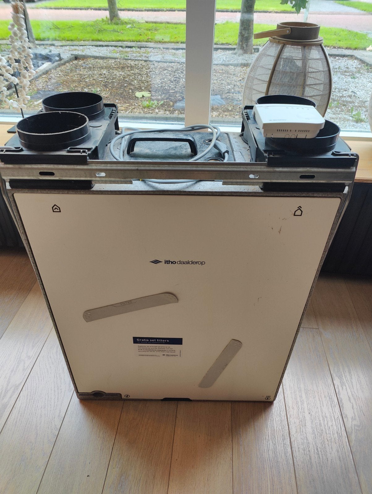 Itho HRU eco 200 E WTW ventilatiesysteem, Doe-het-zelf en Verbouw, Ophalen, Gebruikt, Ventilator
