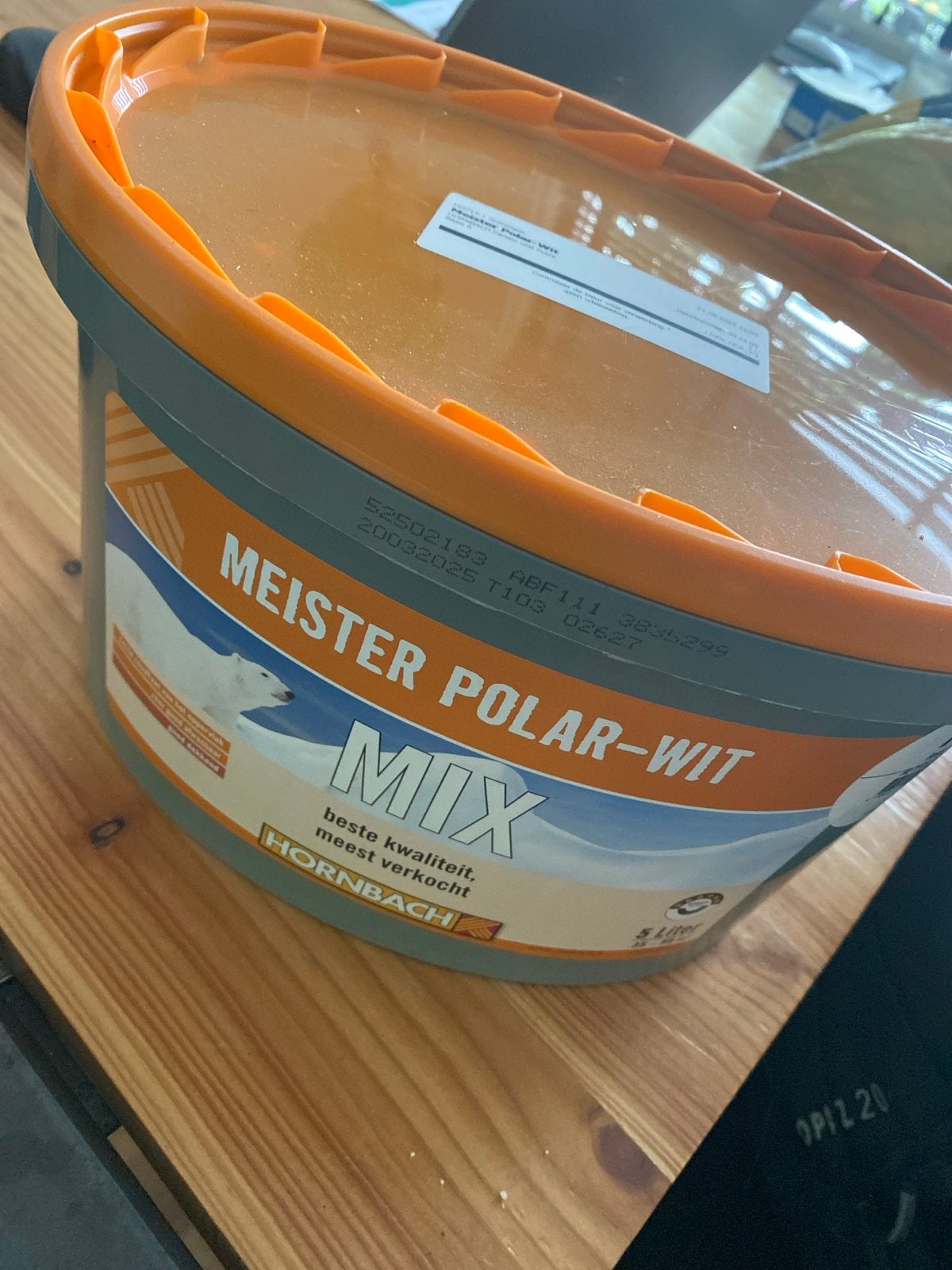 Meister Polar Verf - 5 Liter - kleur Blauw, Nieuw, Ophalen of Verzenden, Verf, 5 tot 10 liter