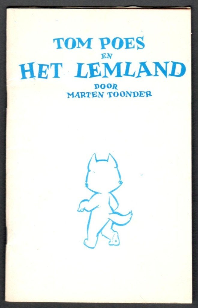 Bommel en Tom Poes - Tom Poes en HET LEMLAND 1974., Ophalen of Verzenden, Olivier B, Bommel en Tom Poes, Zo goed als nieuw, Boek of Spel