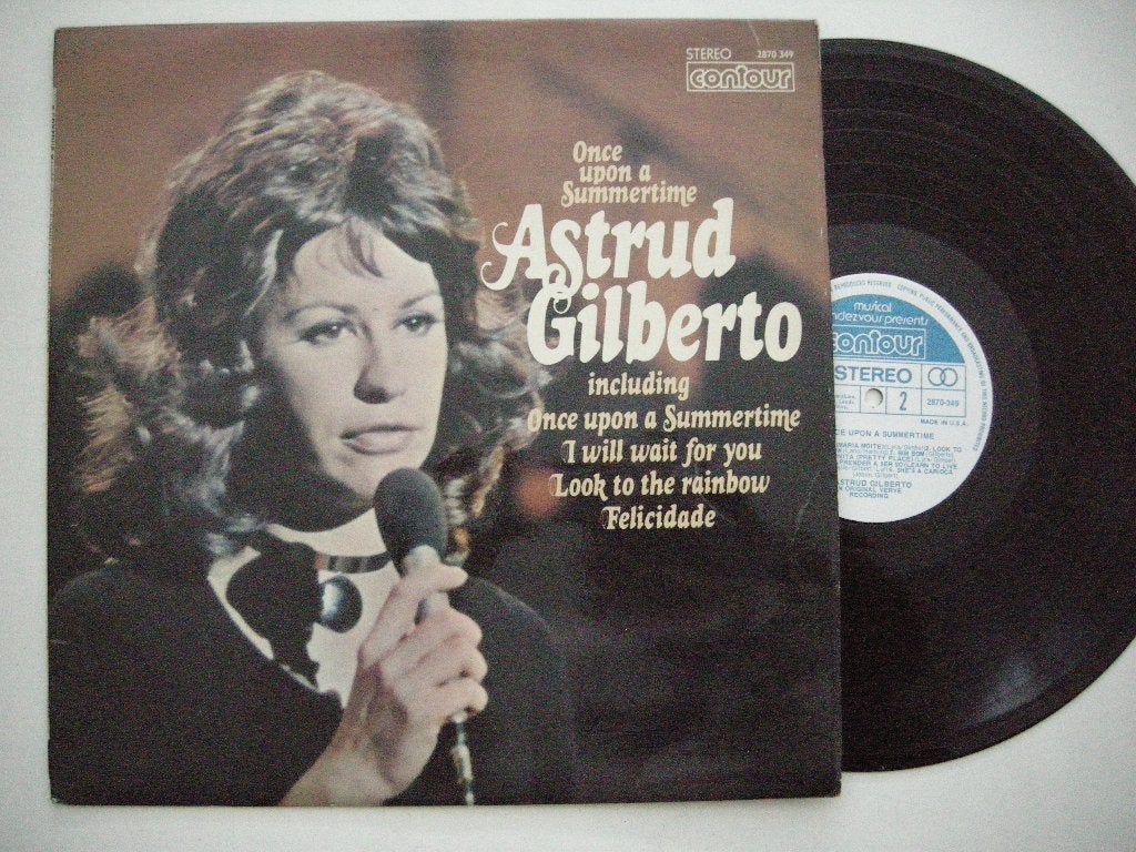 Astrud Gilberto Once Upon A Summertime - LP vinyl zgan, Ophalen, Zo goed als nieuw, 12 inch, LP