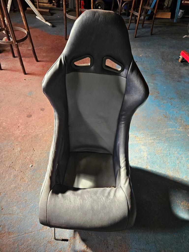 Setjes skai leer bekleede kuipstoelen, Auto diversen, Autosport-onderdelen, Ophalen, Gebruikt