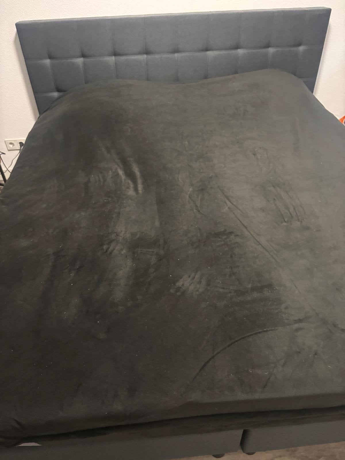 lits-jumeaux bed 180 x 200, Ophalen, Zo goed als nieuw, Tweepersoons, 180 cm