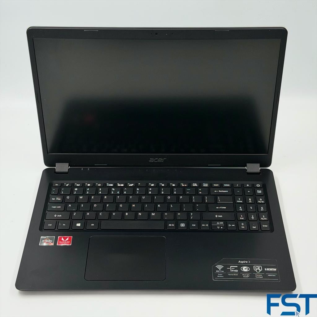 Acer Aspire 3 15.6, 5 3500U, 512GB SSD, 8GB RAM, Windows 11, 2 tot 3 Ghz, 8 GB, Refurbished, AMD Ryzen 5 3500U   .