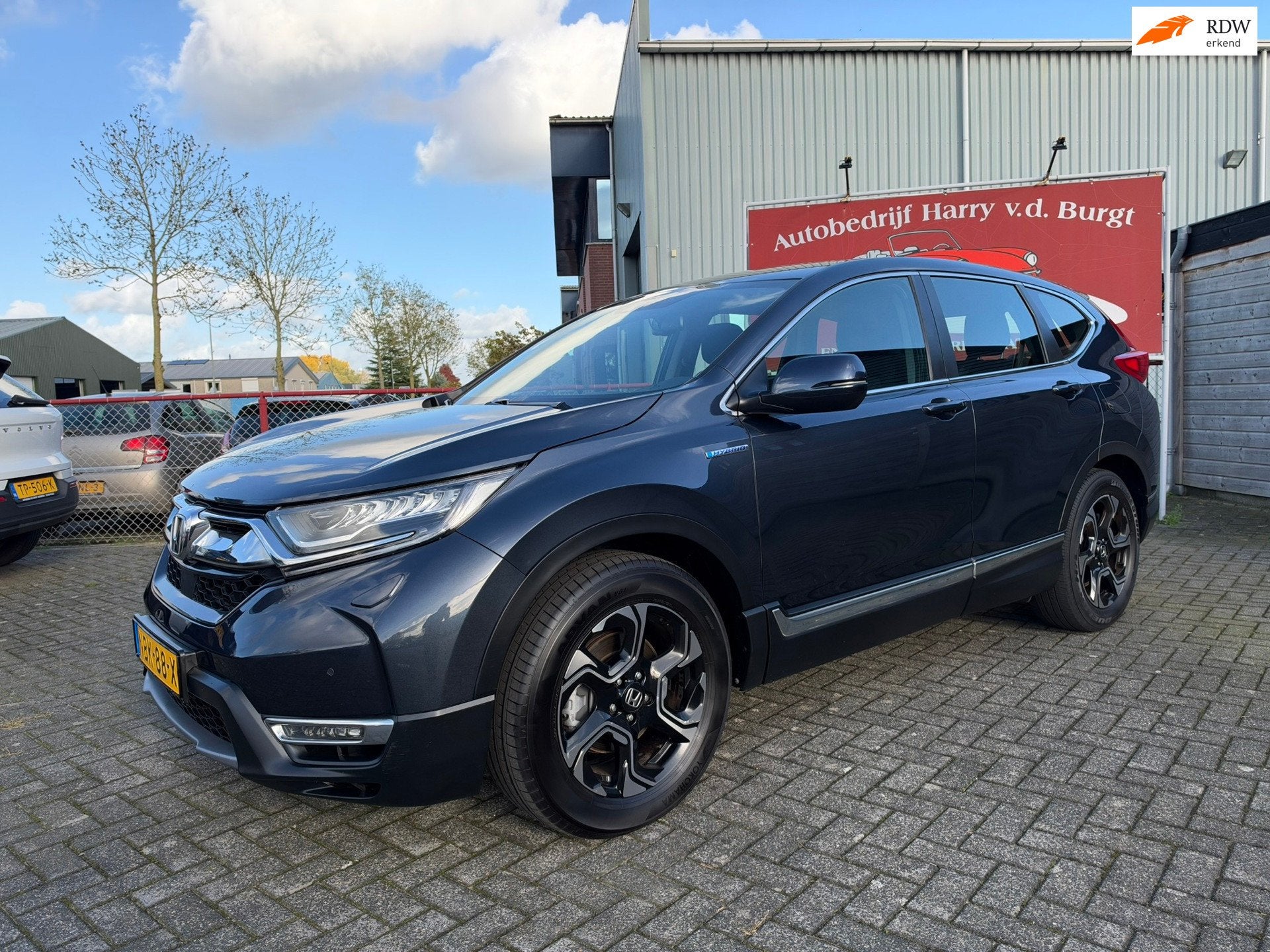 Honda CR-V 2.0 Hybrid Elegance | Afn. Trekhaak | Camera | Ad, Auto's, Dealer onderhouden, Gebruikt, Met garantie (alle), Blauw