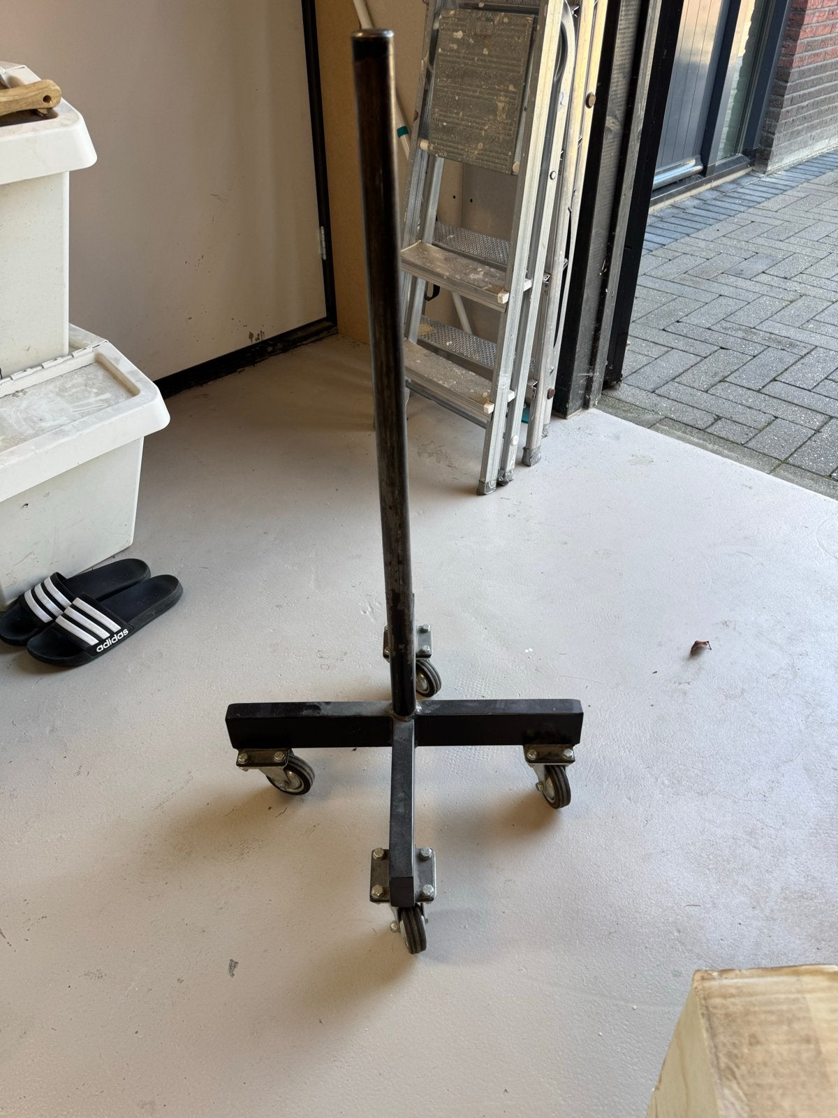 Bandenkar / Gewichtplaten Trolley - In prima staat, Ophalen, Gebruikt
