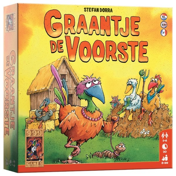Graantje De Voorste 999 Games Kaartspel Nieuw, Hobby en Vrije tijd, Gezelschapsspellen | Kaartspellen, 999 Games, Nieuw, Ophalen of Verzenden