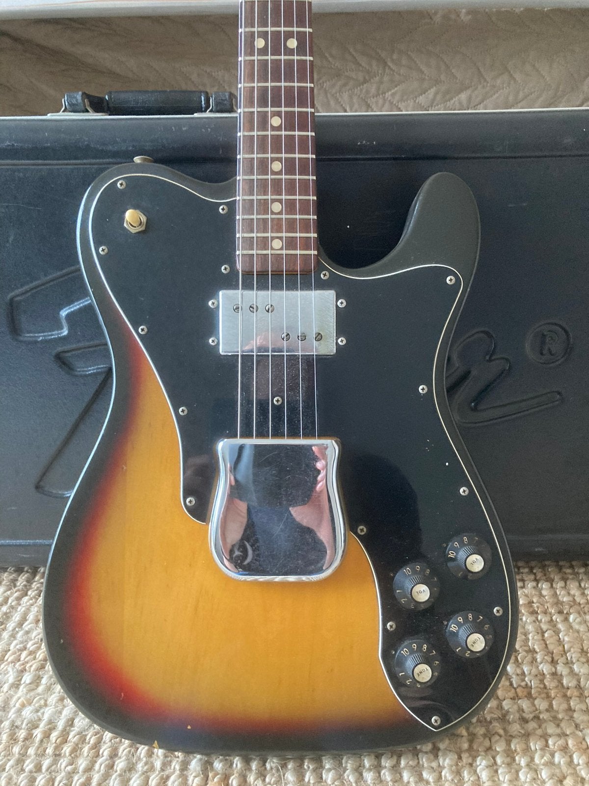 Fender Telecaster Custom 1974, Ophalen, Zo goed als nieuw, Solid body, Fender
