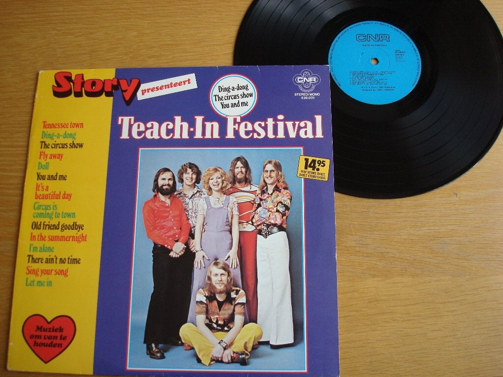 Lp Teach In, Ophalen of Verzenden, Zo goed als nieuw, 12 inch, LP