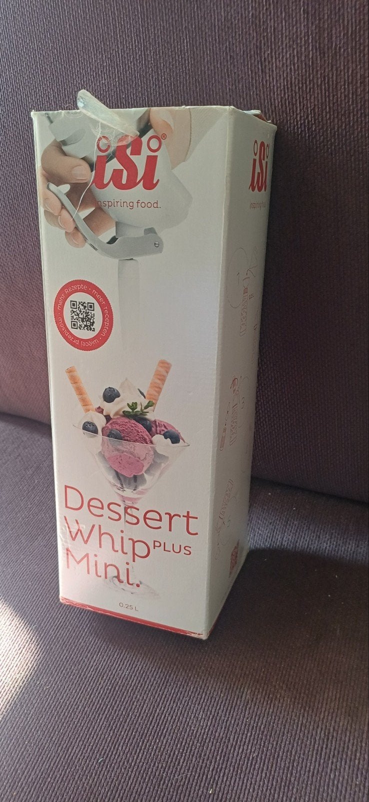 Isi  dessert whip plus mini 0.25L, Ophalen of Verzenden, Nieuw