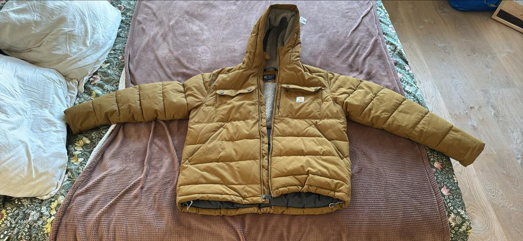 Carhartt Winterjas - Zo goed als nieuw, Ophalen, Zo goed als nieuw, Maat 52/54 (L), Bruin
