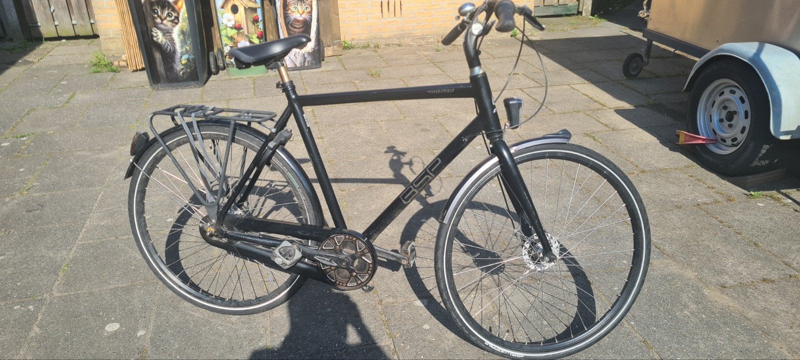RSP Herenfiets - Degelijk en Comfortabel, Overige merken, Terugtraprem, Gebruikt, Versnellingen