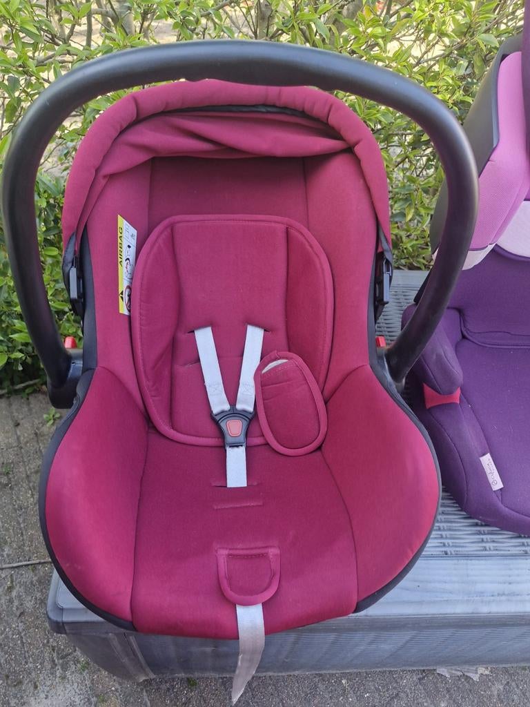 Mio Amore Baby Autostoel - Rood/Zwart, Ophalen