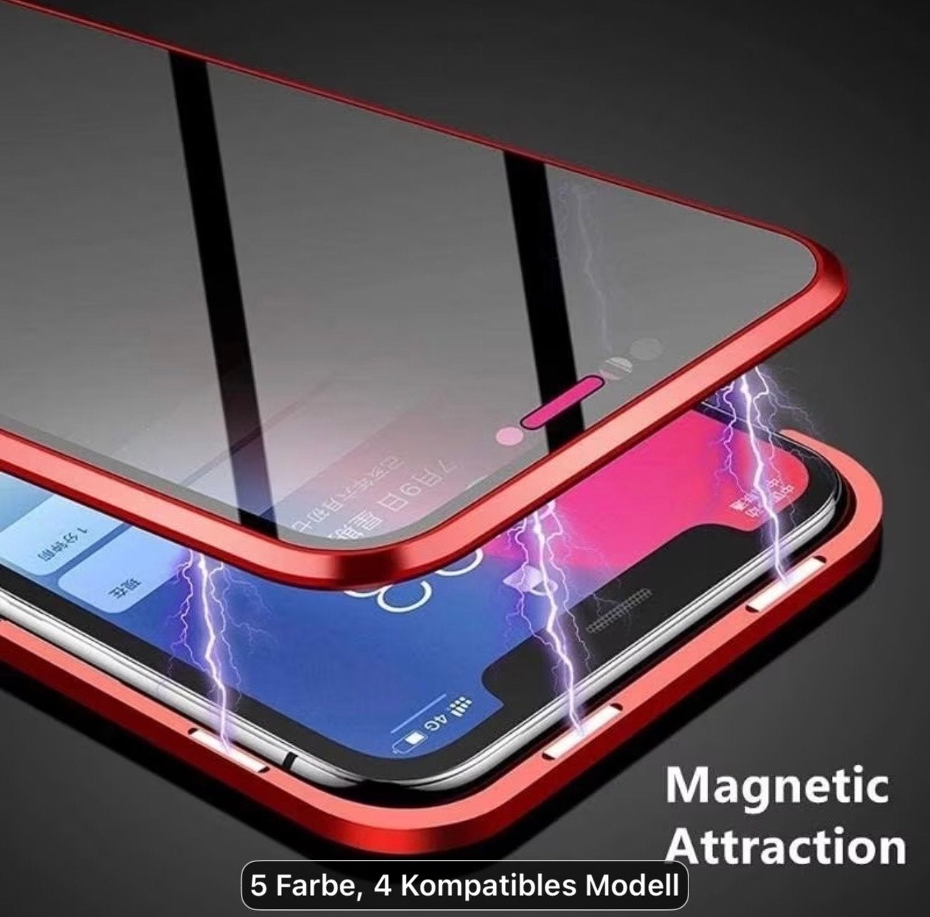 Magnetisch iPhone Hoesje met Volledige Bescherming, Overige merken, Nieuw, Hoesje of Tasje, Ophalen of Verzenden