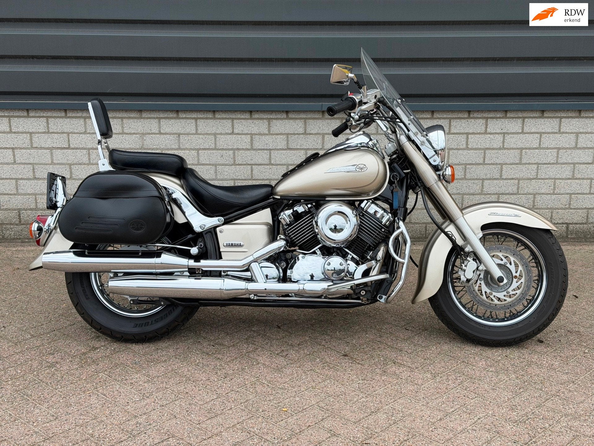 Yamaha XVS 650 DragStar chopper BJ 2006, Handvatverwarming, Handgeschakeld, 12 t/m 35 kW, 649 cc