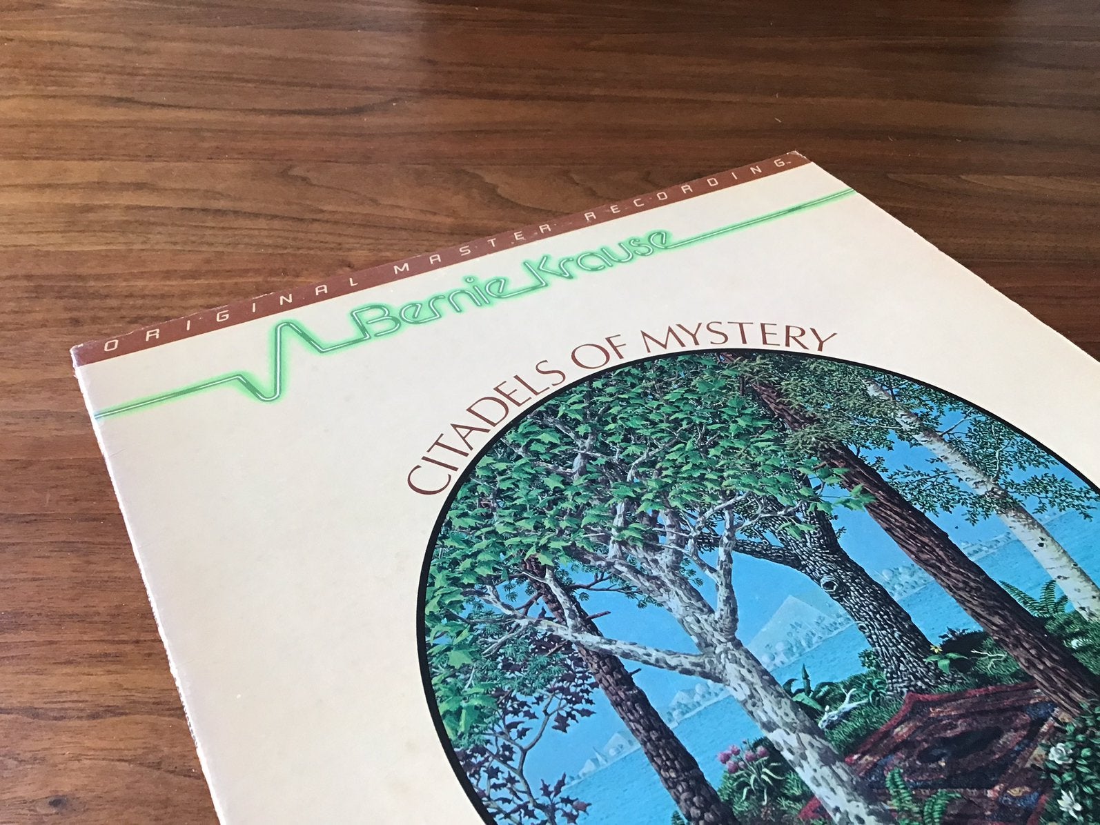 LP, 1979, BERNIE KRAUSE, CITADELS OF MYSTERY, MFSL, 1-505., Ophalen of Verzenden, Gebruikt, LP