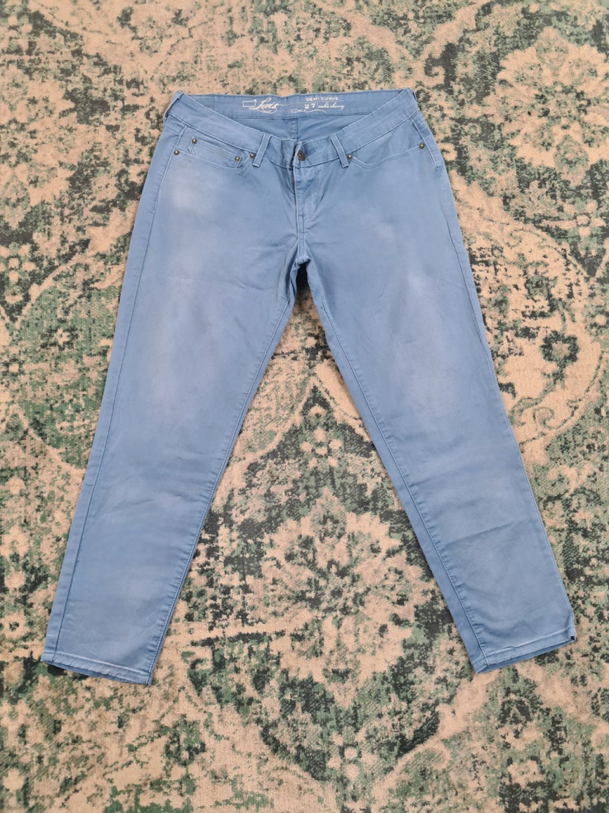 Levi’s demi curve ankle skinny W27 L28  Tulsi2728 Low-rise, Blauw, Ophalen of Verzenden, W27 (confectie 34) of kleiner, G-STAR RAW