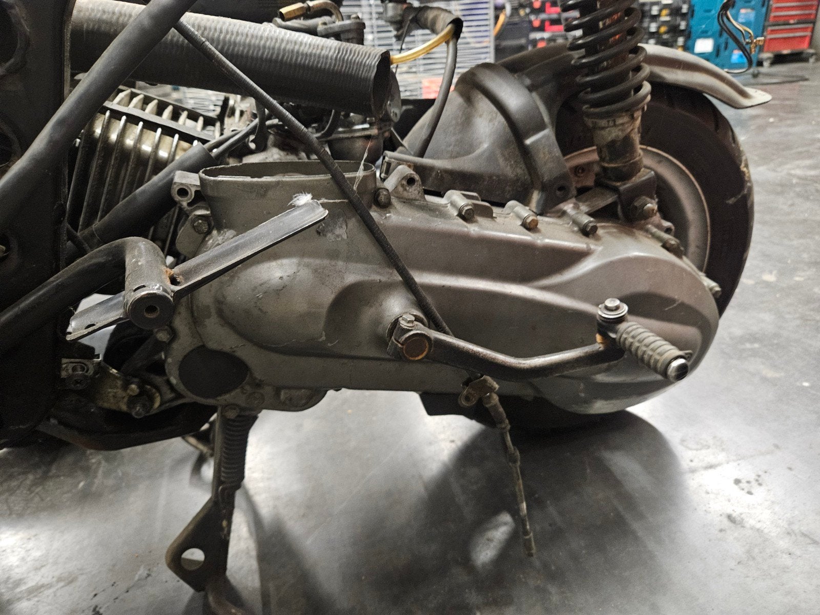 Skipperblok125cc inclusief frame voorvork papieren kabelboom, Ophalen of Verzenden, Zo goed als nieuw, Blok, Piaggio
