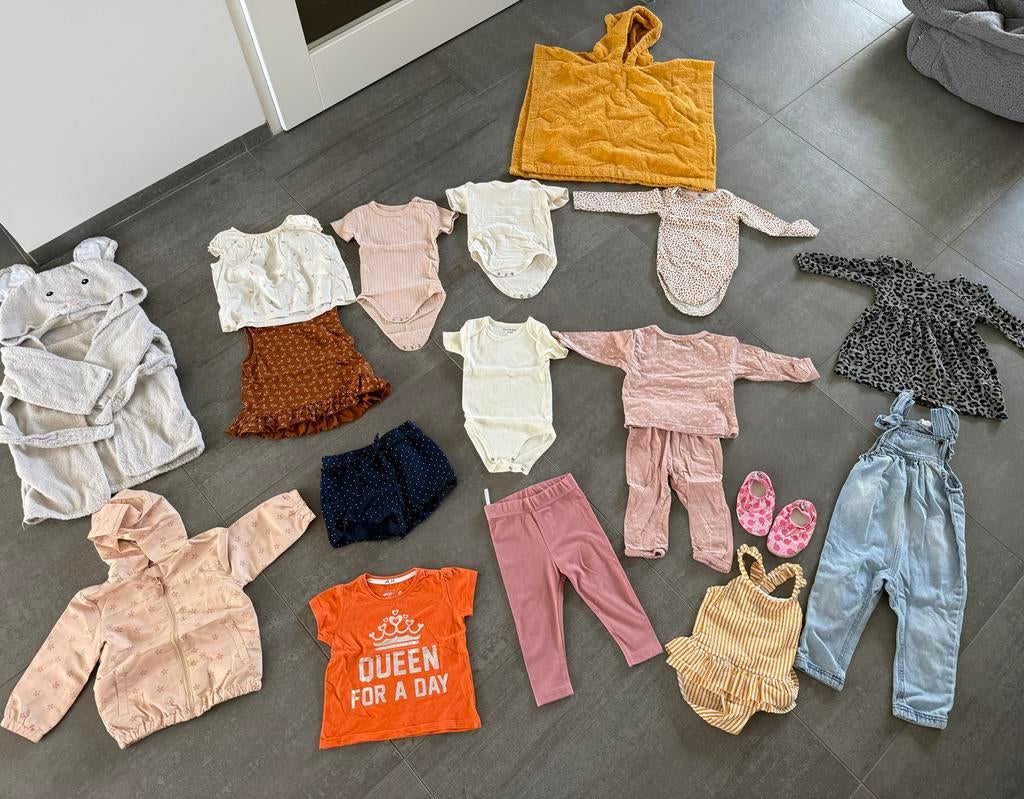 Kledingpakket Meisje Maat 74-80 (Hema, Zeeman), Ophalen of Verzenden, Gebruikt, Maat 74