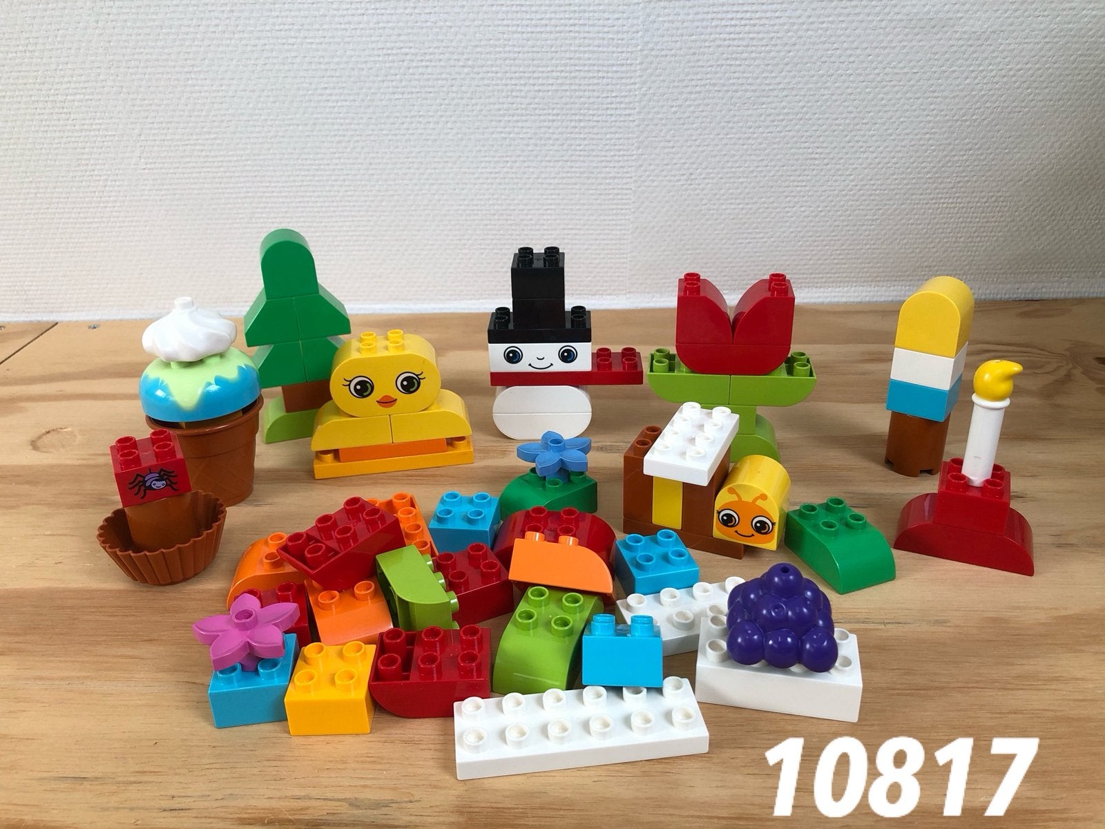 Duplo blokken set 10817 (compleet) 1, Kinderen en Baby's, Speelgoed | Duplo en Lego, Ophalen of Verzenden, Zo goed als nieuw, Complete set