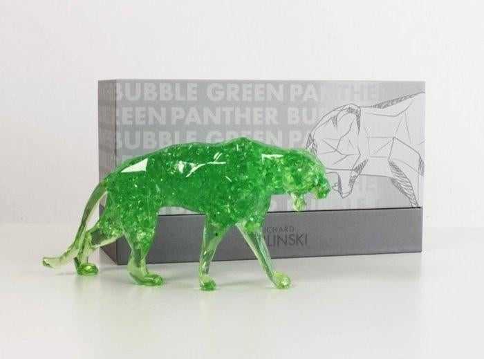 Richard Orlinski PANTHER BUBBLE Groen, Ophalen of Verzenden