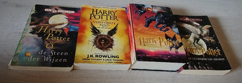 Boeken div. O.a Harry potter, Ophalen of Verzenden, Zo goed als nieuw, Boek of Poster