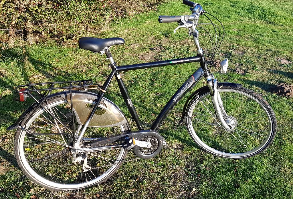 Batavus Tricolore Herenfiets perfecte staat. Maat 59 - 60, Gebruikt, Versnellingen, Batavus, Ophalen of Verzenden