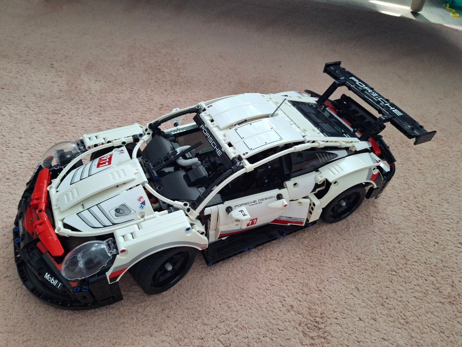 LEGO Technic Porsche 911 RSR (42096), Kinderen en Baby's, Speelgoed | Duplo en Lego, Ophalen, Zo goed als nieuw