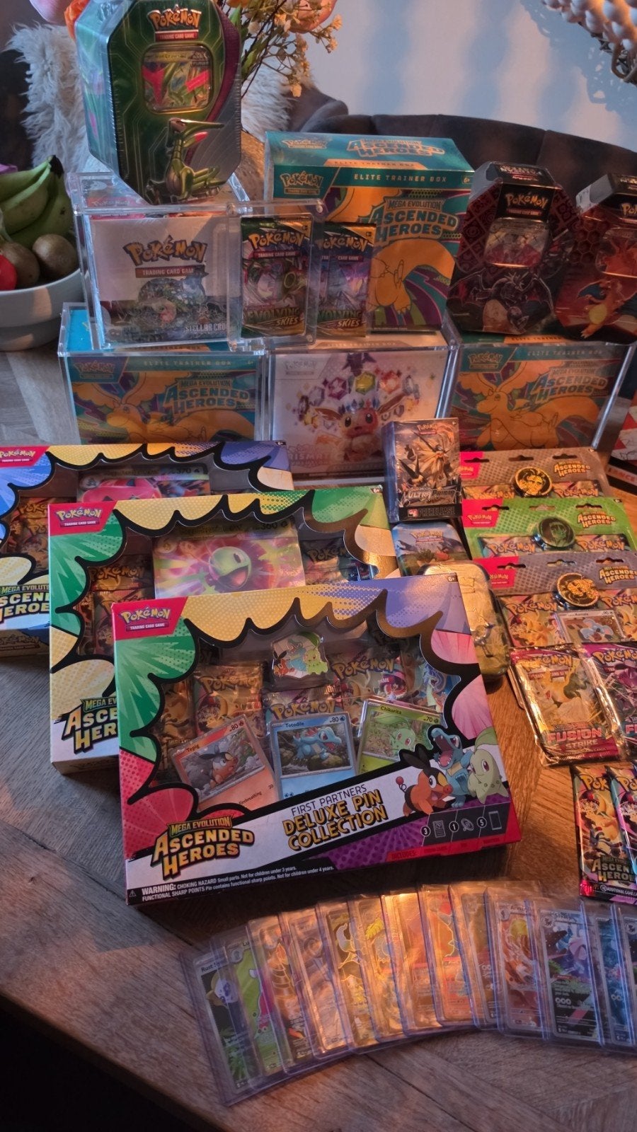 Grote sealed Pokémon collectie, ETB’s, boosterboxen en meer!, Ophalen, Nieuw