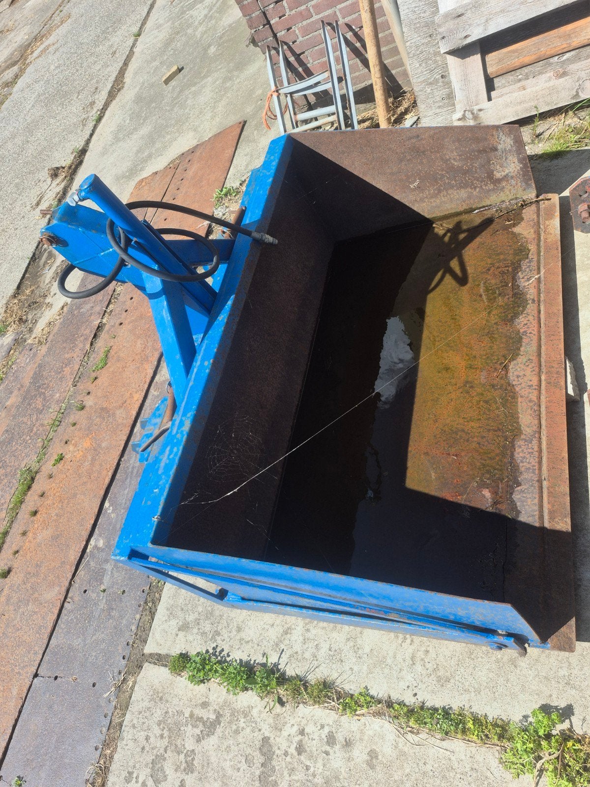 Hydraulische grond schepbak, Ophalen of Verzenden, Akkerbouw, Grondbewerking