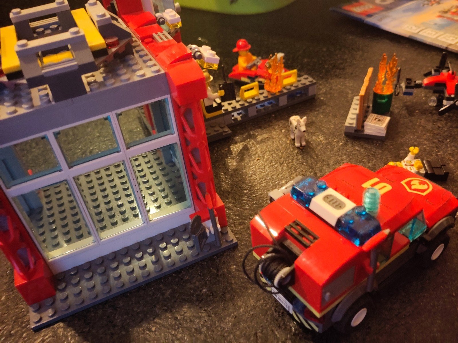 lego city brandweer 60215, Ophalen of Verzenden, Gebruikt