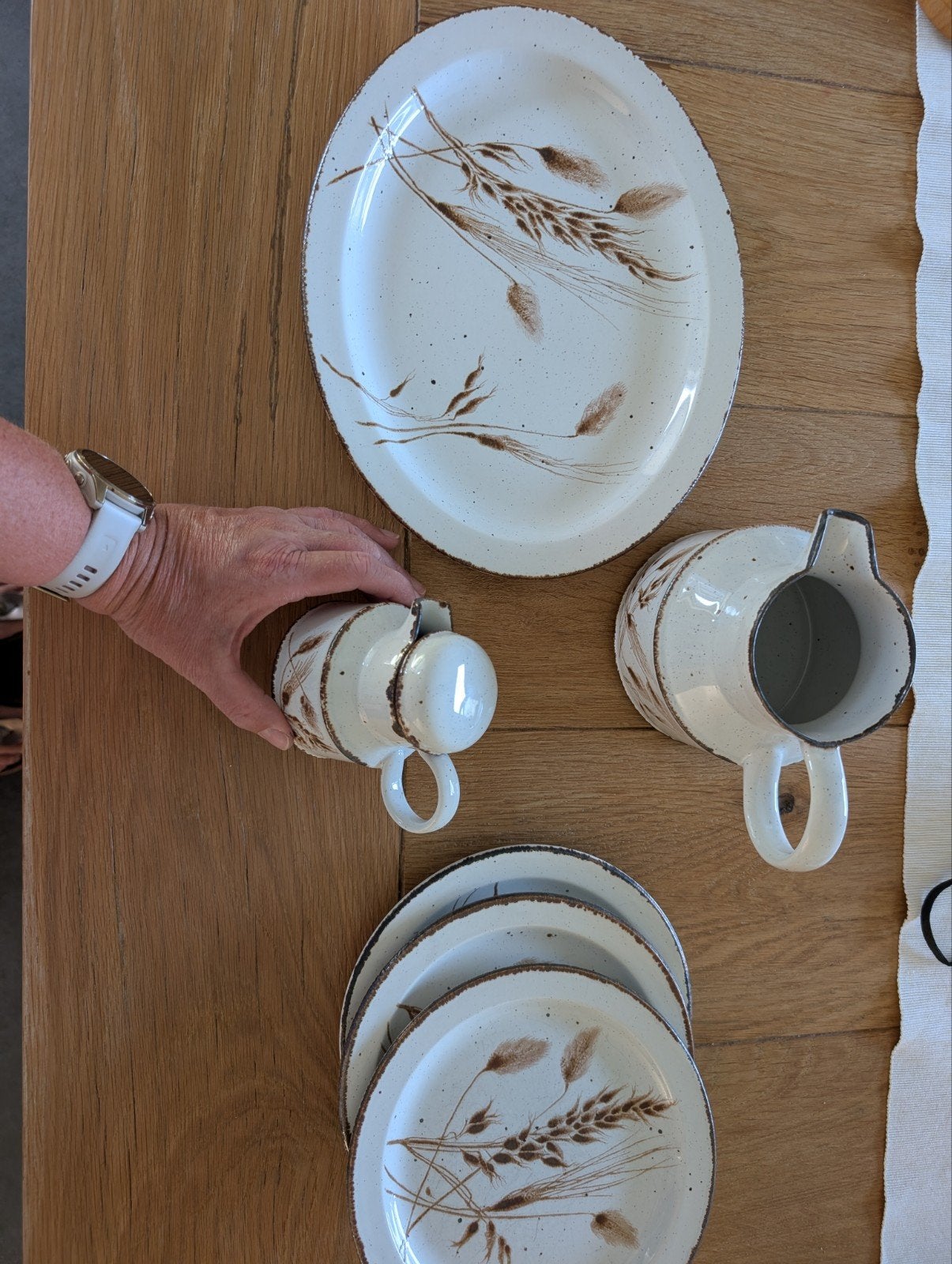 losse onderdelen Wedgwood Stonehenge Midwinter wild oats, Ophalen