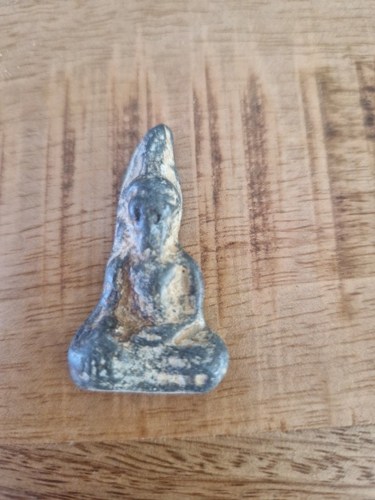 Bronzen bodemvondst buddha, Ophalen of Verzenden