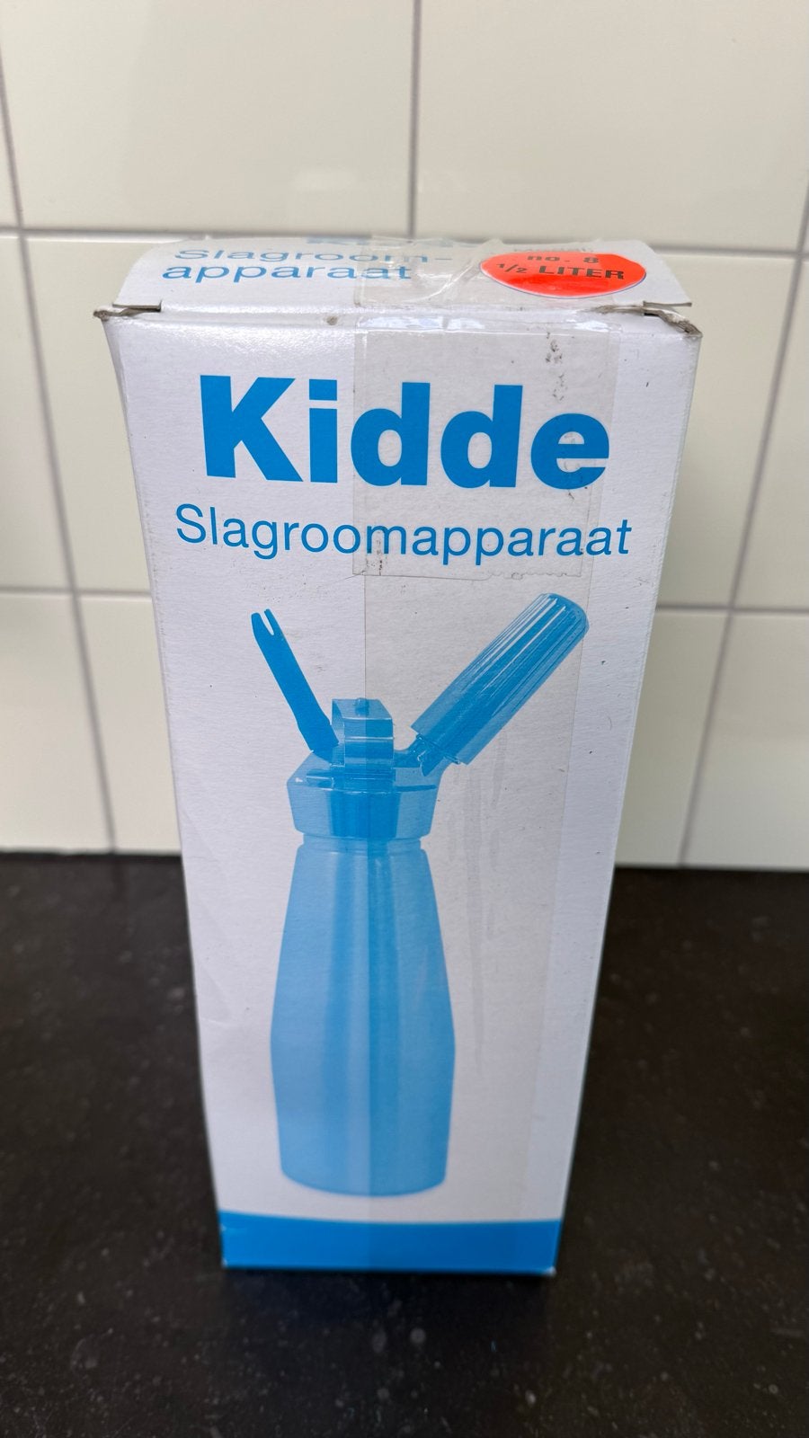 Kidde Slagroomapparaat - 1/2 Liter, Ophalen of Verzenden, Nieuw