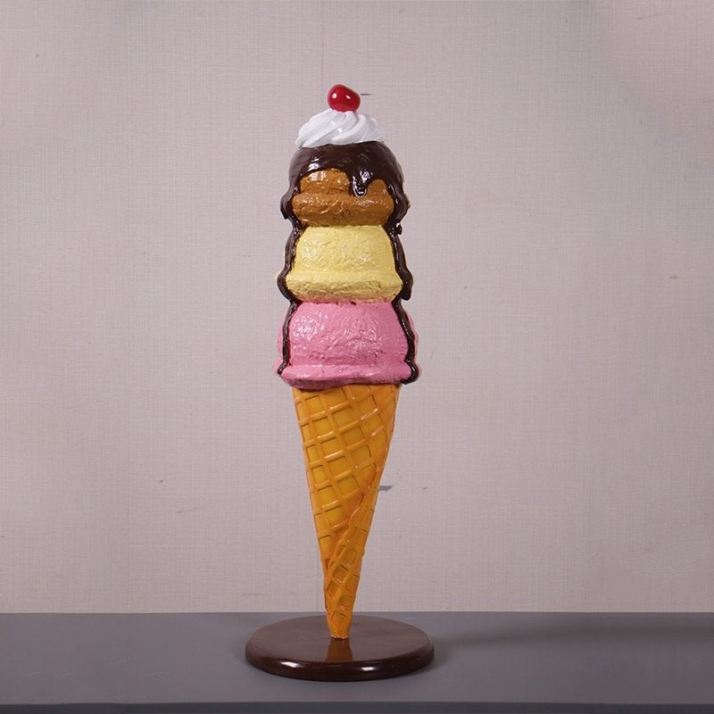 IJsje Staand – Gelato – Schepijs Hoogte 60 cm, Ophalen, HorecaBeelden, Overige typen, Nieuw
