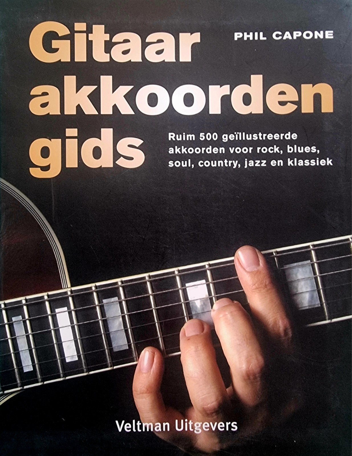 Gitaar akkoorden gids - Phil Capone, Verzenden, Les of Cursus, Populair, Gitaar