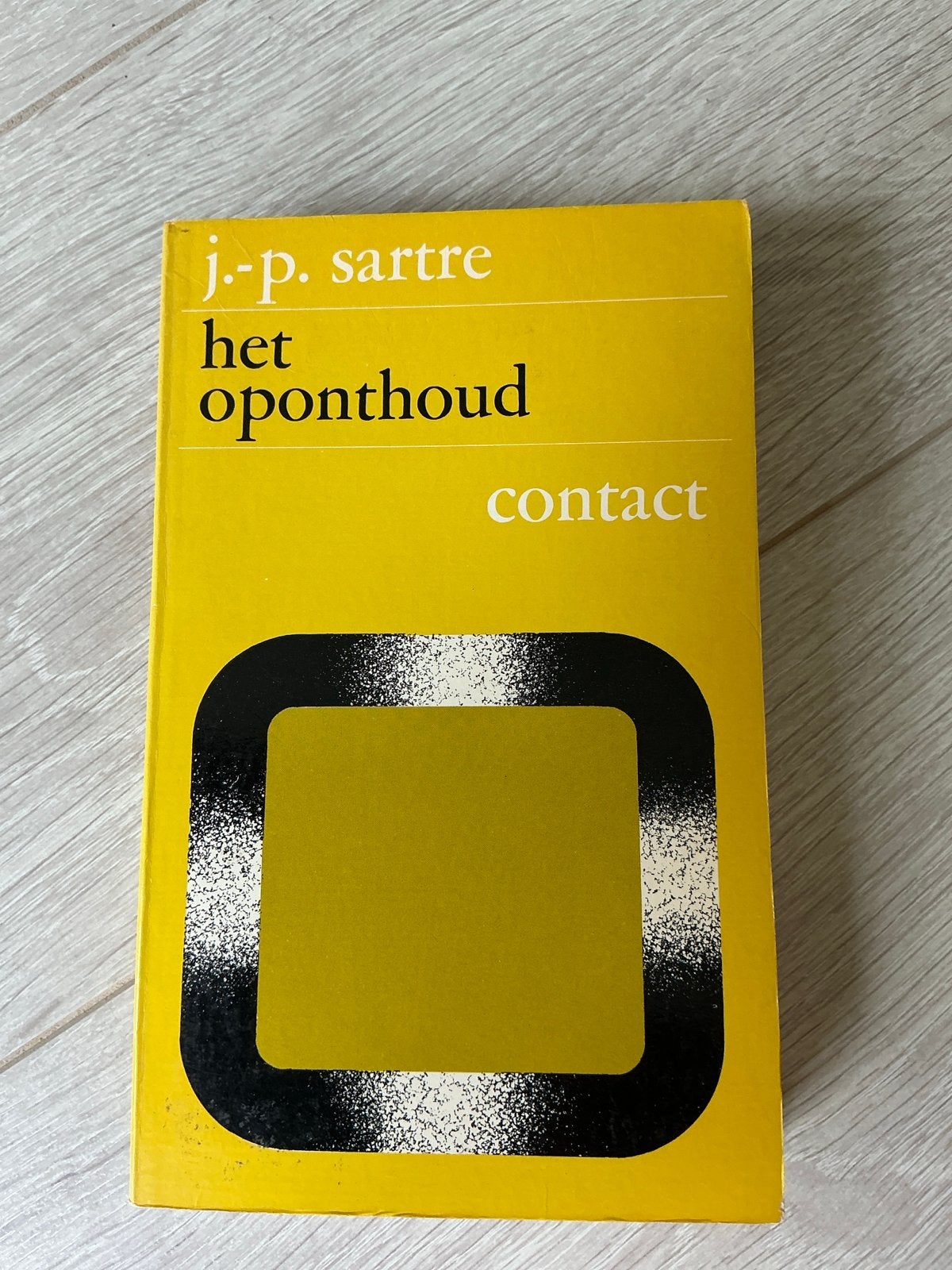 J.-P. Sartre - Het Oponthoud (Contact), Ophalen of Verzenden, Gelezen, Europa overig