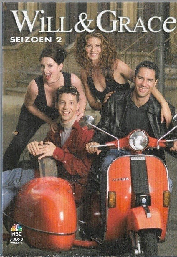 Will & Grace Seizoen 2, Alle leeftijden, Ophalen of Verzenden, Zo goed als nieuw, Komedie